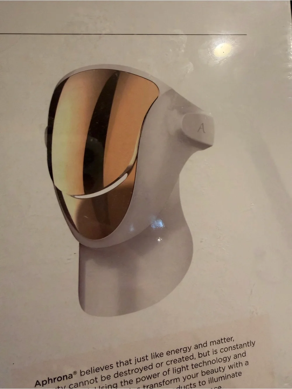 Aphrona Beauty Halo LED Facial Glowing Mask